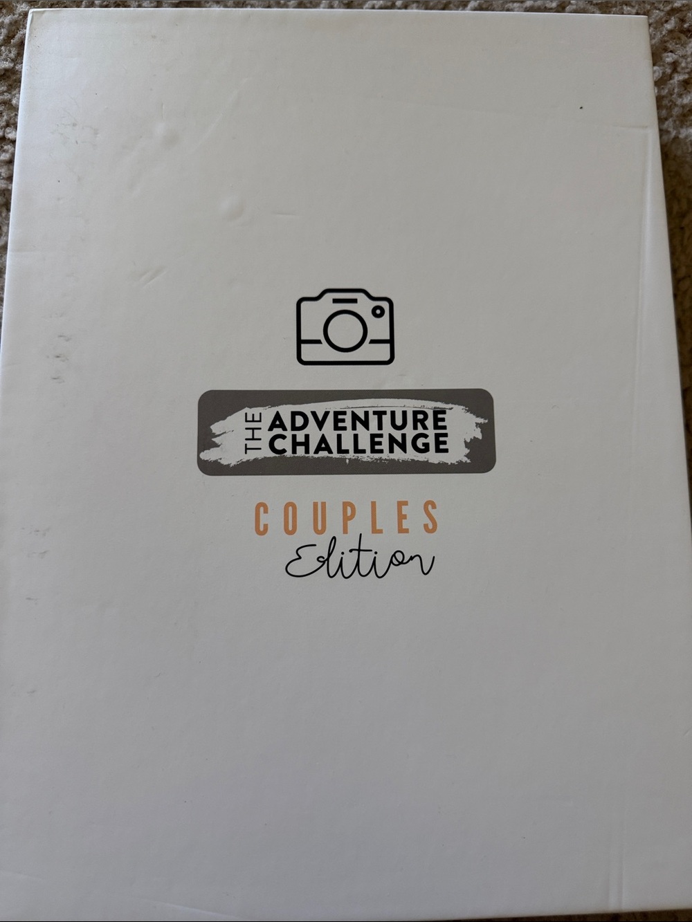 The Adventure Challenge Couples Edition - White & Gray